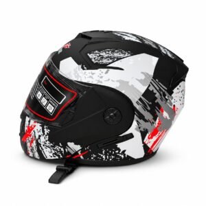 Stealth Camo / Red Edition – Penguin Modular Flip-Up Helmet